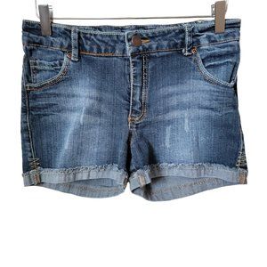 🌻 Mossimo Cuffed Cutoff Denim Jean Shorts